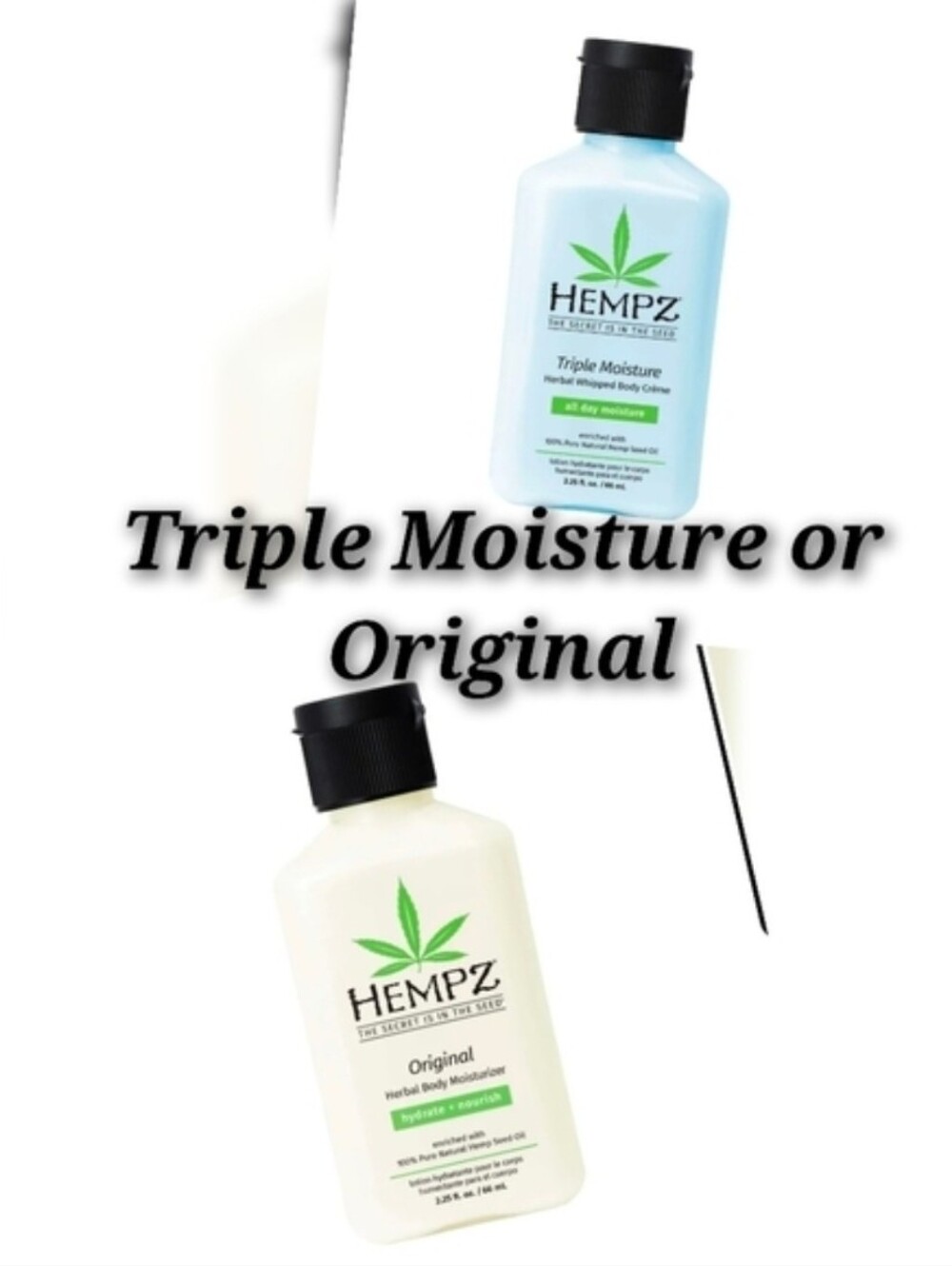 🚨5/$25 Hempz Original Body Moisturizer Or Triple Moisture Whipped Body Creme